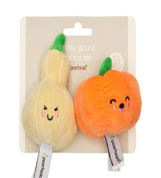 Pearhead Oh My Gourd Cat Toy Set