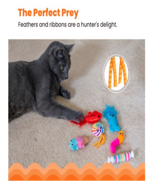 Catstages Kitty Sweet Treats Cat Toy 6 pk