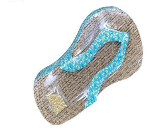 Multipet Margaritaville Flip Flop Cat Scratcher 16"