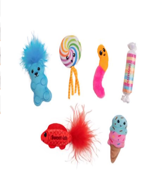 Catstages Kitty Sweet Treats Cat Toy 6 pk