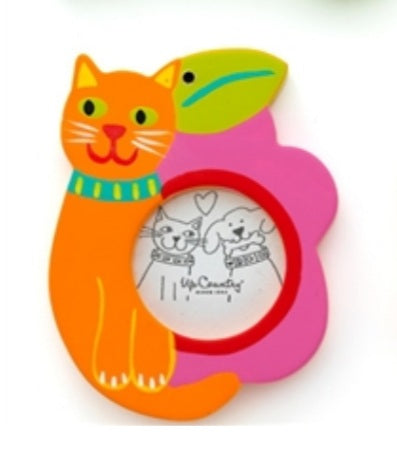 Up Country Picture Frame Magnet - Hillbilly House Panthers