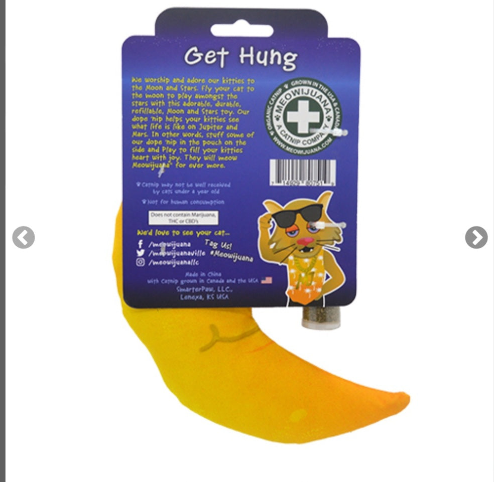 Meowijuana Get Hung Moon & Stars - Hillbilly House Panthers