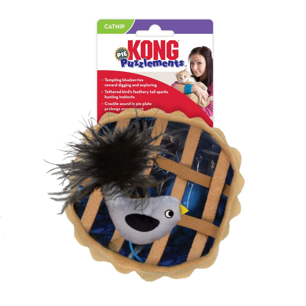 KONG Cat Puzzlement Pie - Hillbilly House Panthers