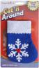 Imperial Cat Snowflake Stocking - Hillbilly House Panthers
