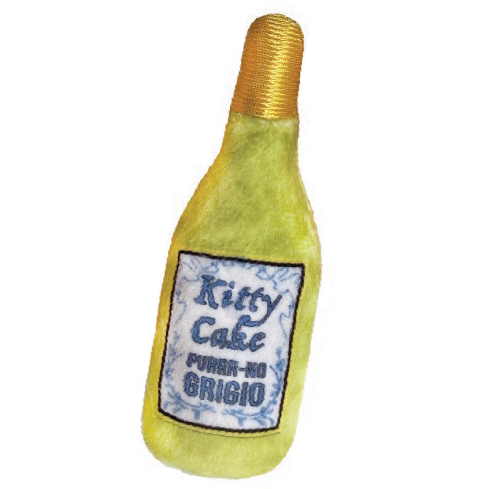 Kittybelles Kitty Cake Plush Booze Cat Toy - Hillbilly House Panthers
