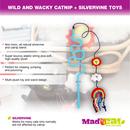 Mad Cat Rainbow Chaser Teaser Wand - Hillbilly House Panthers