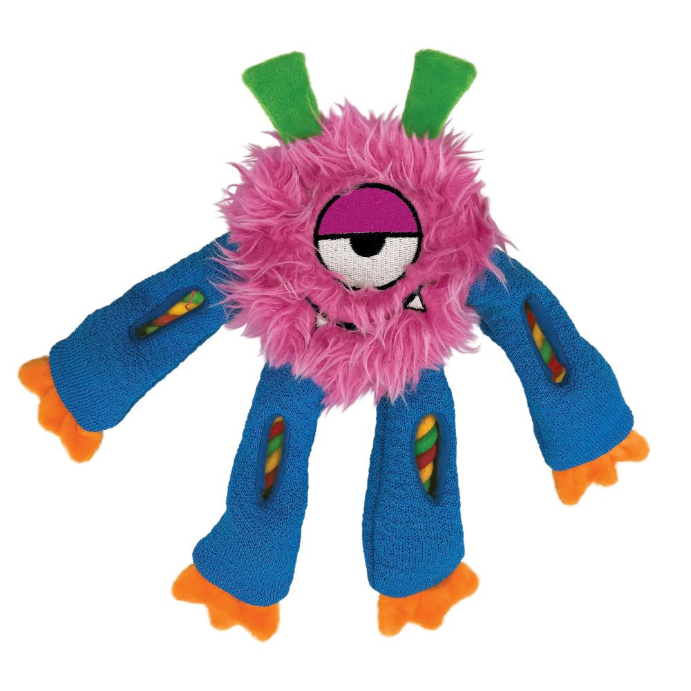KONG Sneakerz Knots Dog Toy, Assorted, Medium