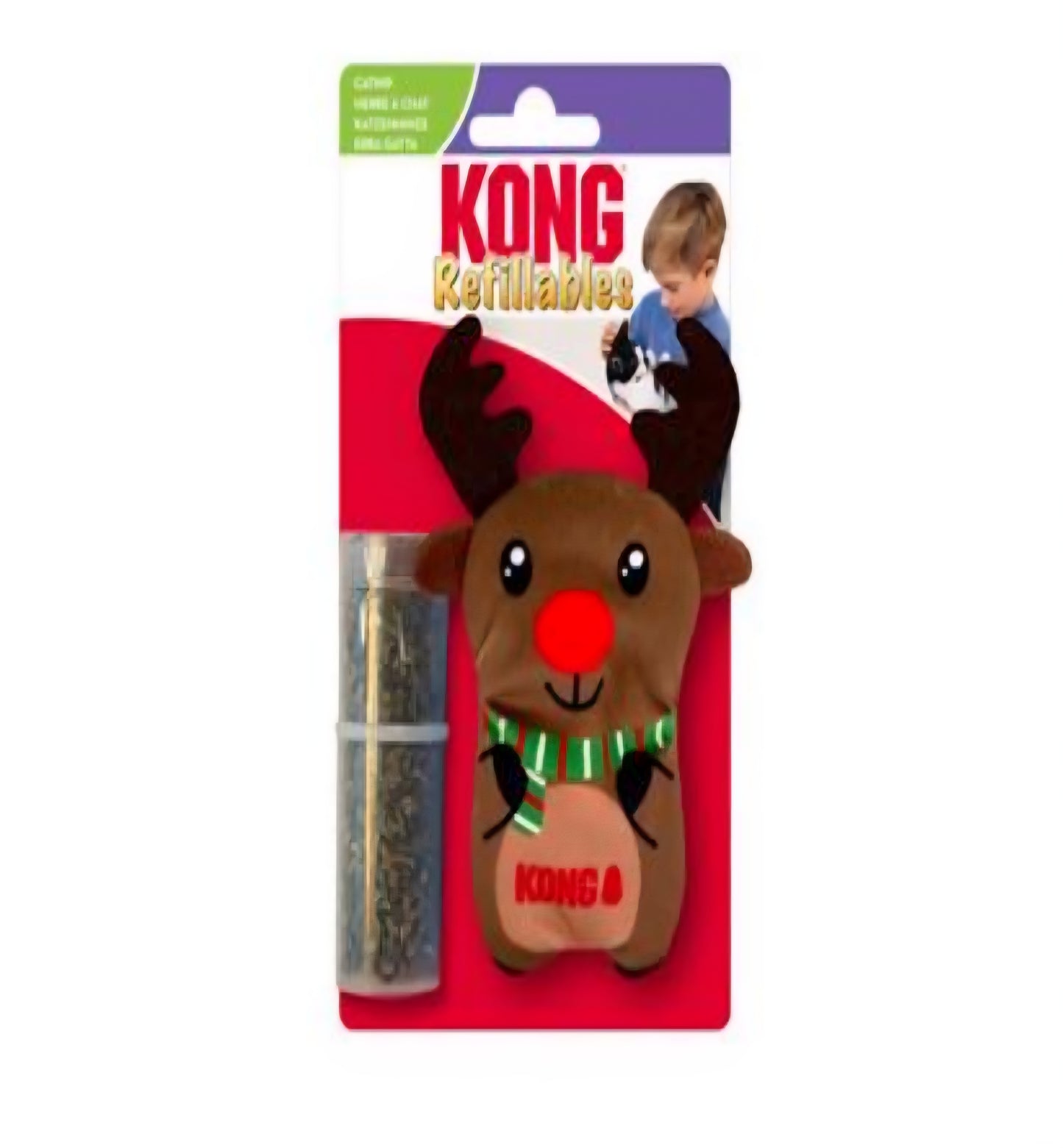 Kong Holiday Refillables Reindeer