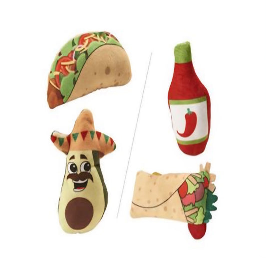 Spot Mexican Take-Out 2 Pk Cat Toy