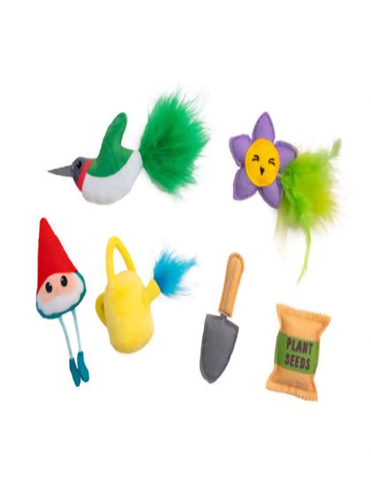 Catstages Garden Fur-Ends Cat Toys 6 pk