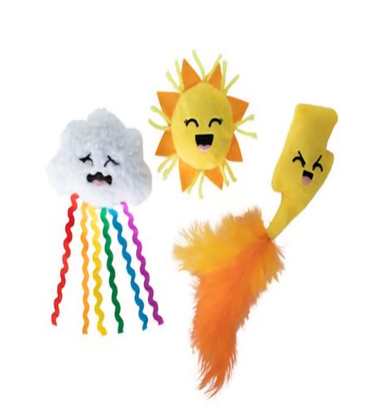 PetShop by Fringe Studio Purr-fect Weather 3 pk Cat Toy