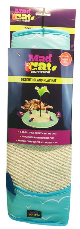 Mad Cat Desert Island Playmat - Hillbilly House Panthers