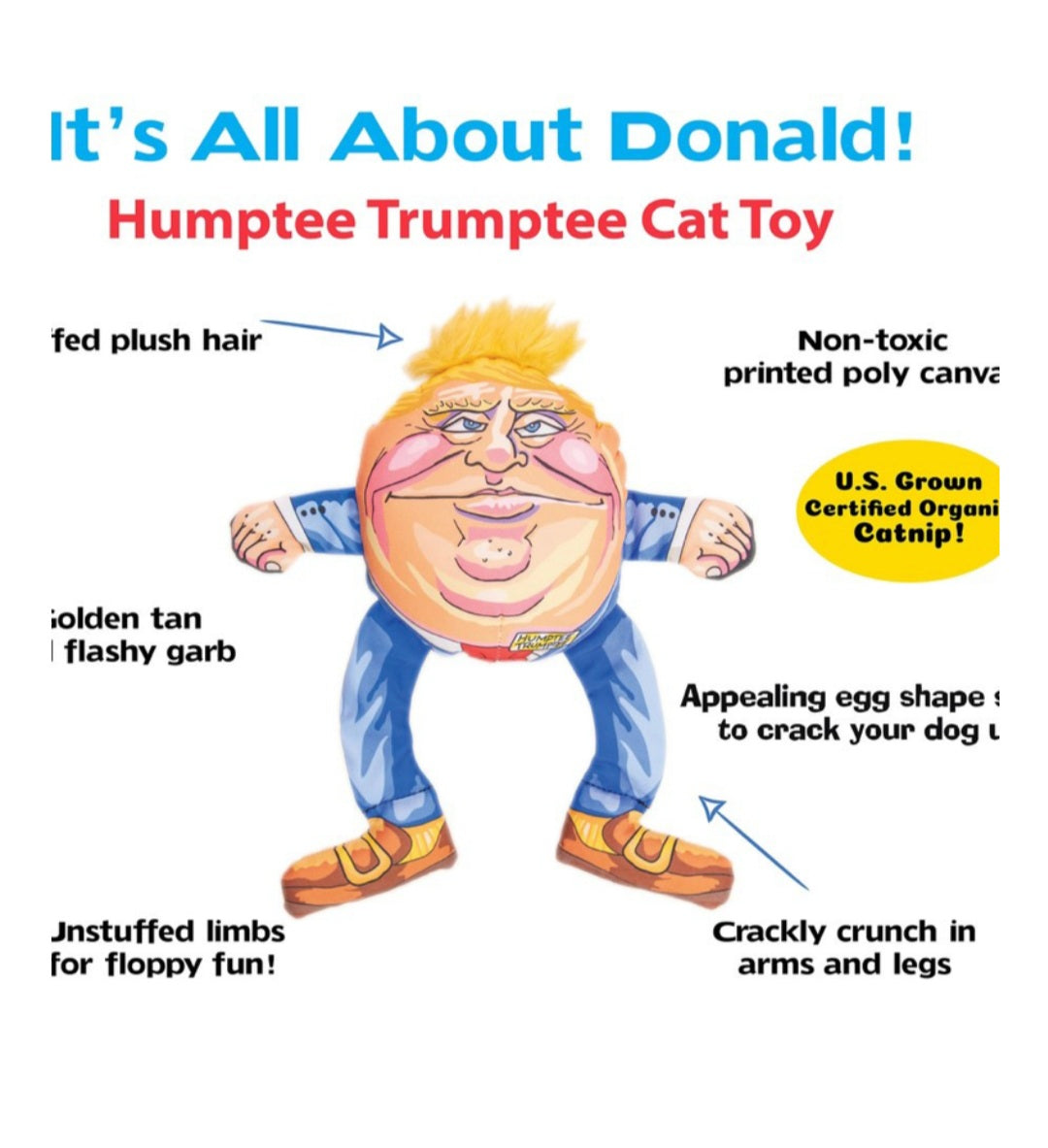 Fuzzu Presidential Parody Humptee Trumptee - Hillbilly House Panthers