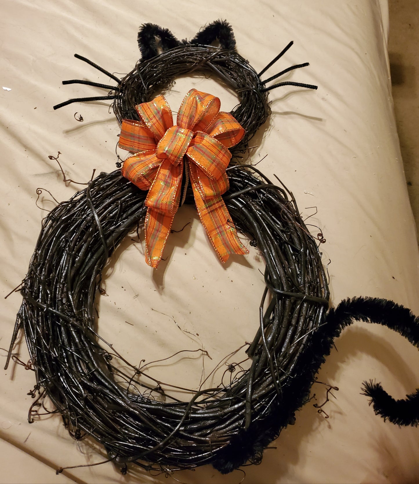 Hillbilly House Panthers Handmade Large Cat Wreath - Hillbilly House Panthers