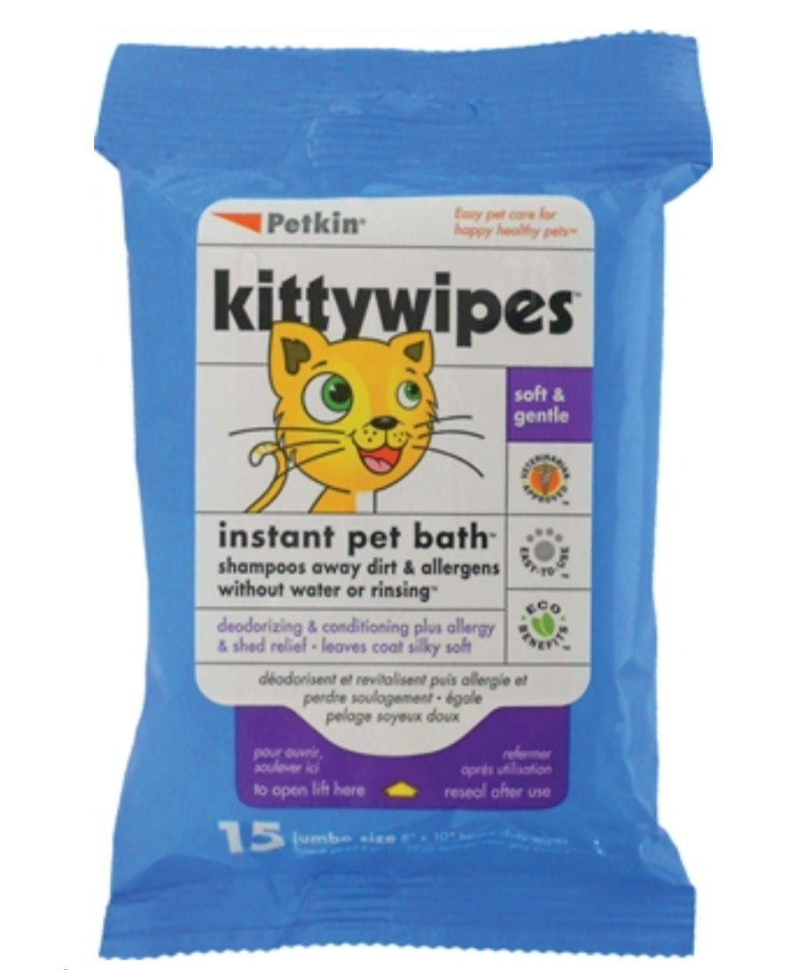 Petkin Kitty Wipes - Hillbilly House Panthers