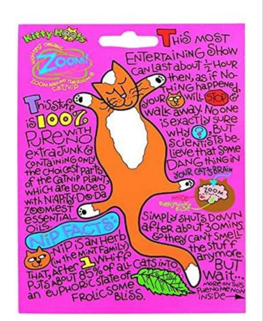 Fat Cat Zoom Around the Room Catnip - Hillbilly House Panthers