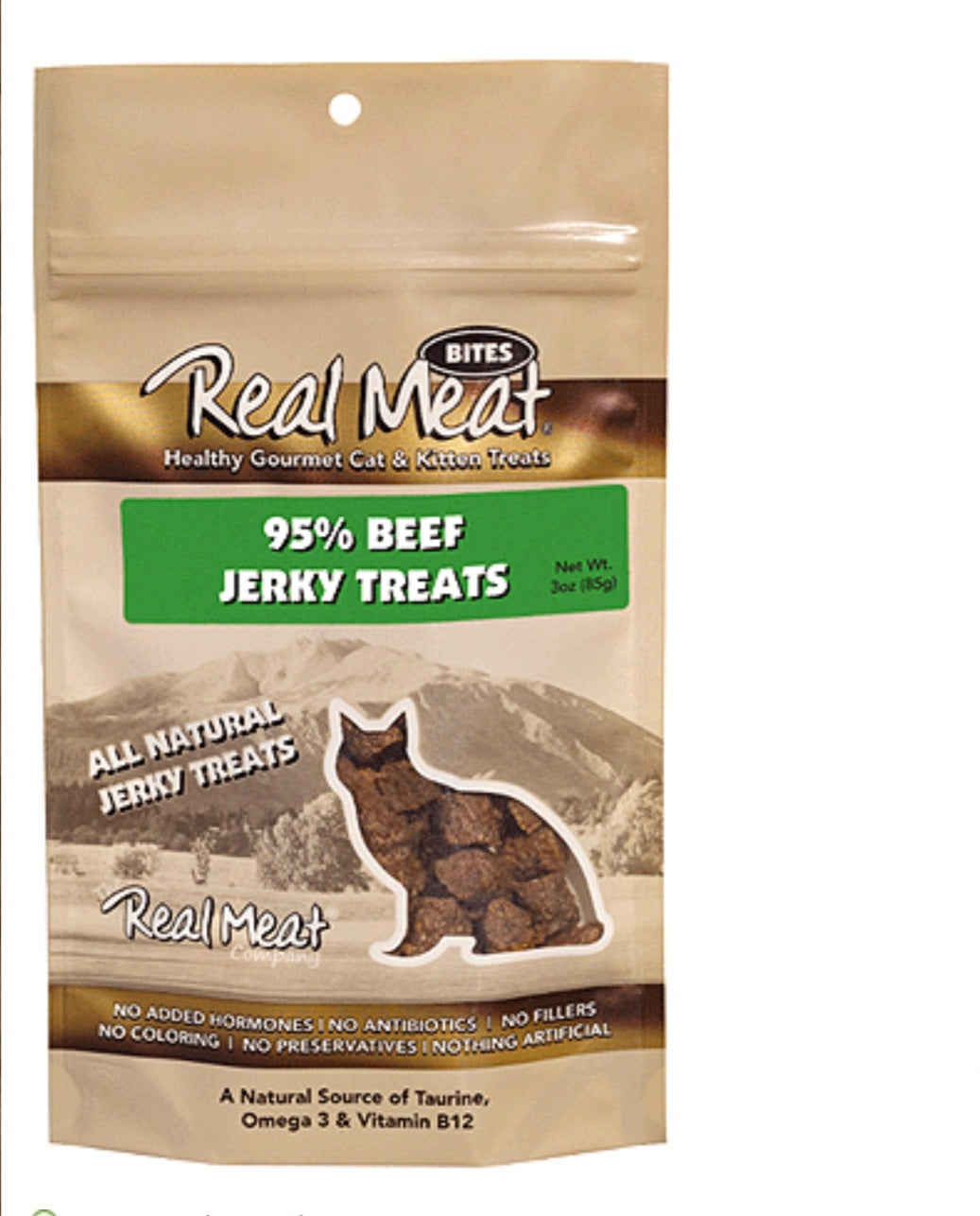 Real Meat Beef Cat Treats - Hillbilly House Panthers