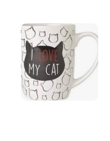 Petrageous "I Love My Cat" Mug - Hillbilly House Panthers