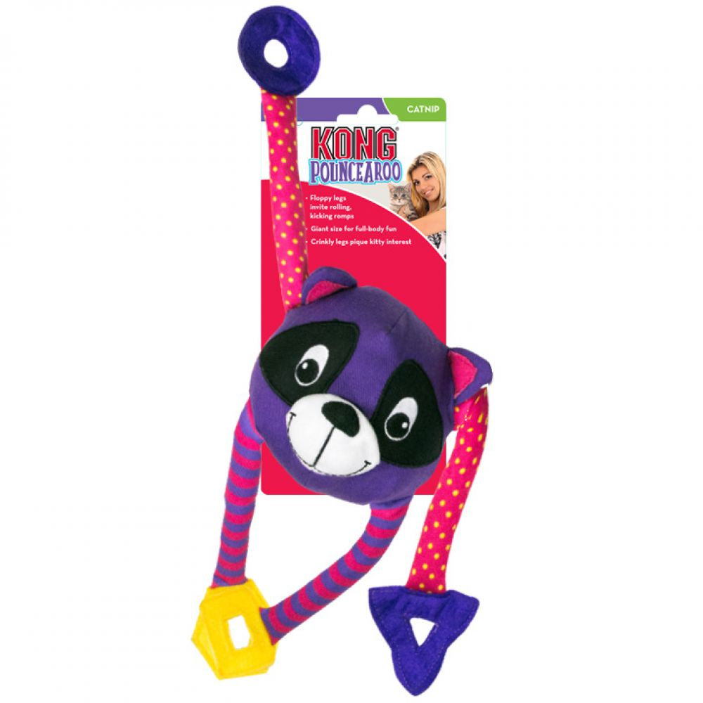 KONG Pounceroo Raccoon - Hillbilly House Panthers