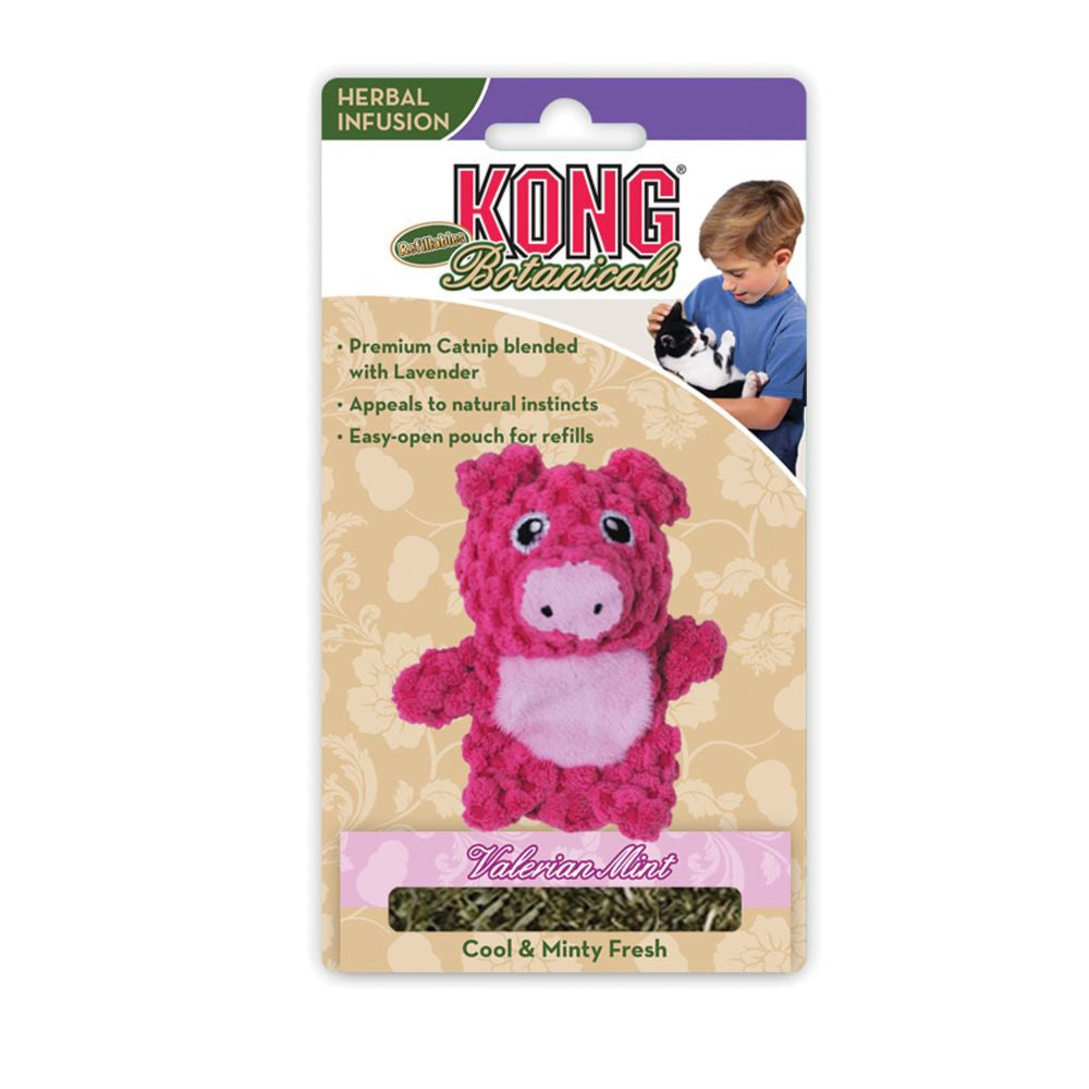 KONG Refillable Botanicals Valerian/Peppermint Piglet - Hillbilly House Panthers