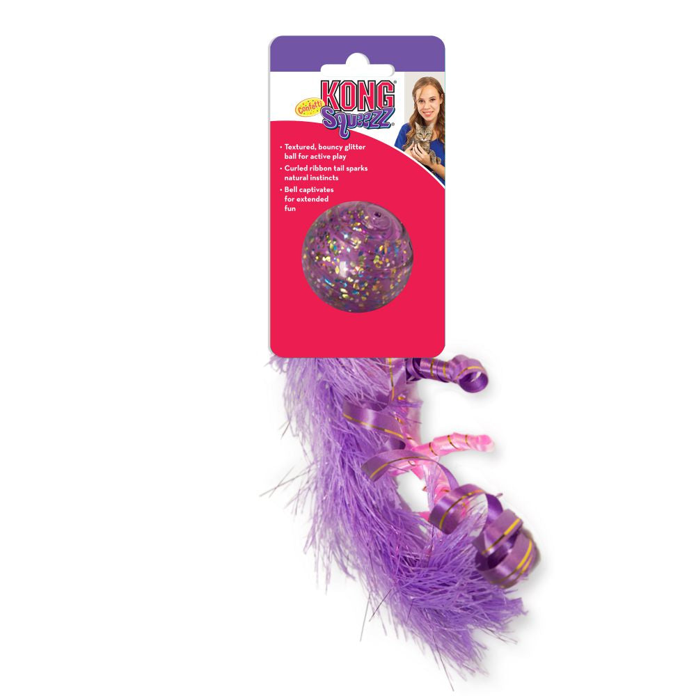 KONG Squeezz Cat Confetti - Hillbilly House Panthers