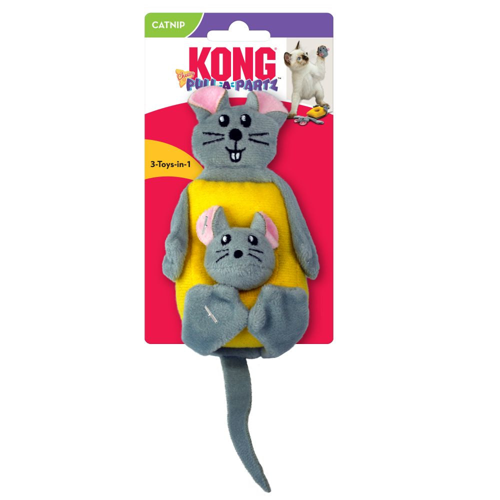 KONG Pull-A-Partz Cheezy - Hillbilly House Panthers
