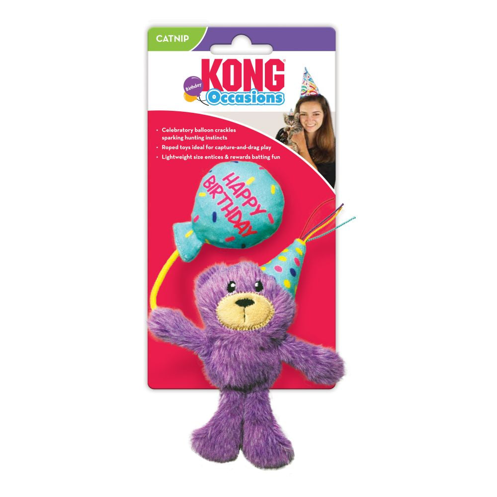 KONG Cat Occasion Birthday Teddy - Hillbilly House Panthers