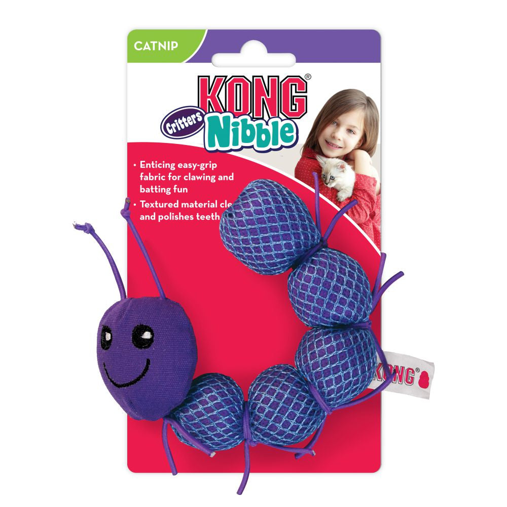KONG Nibble Critters Catnipillar - Hillbilly House Panthers