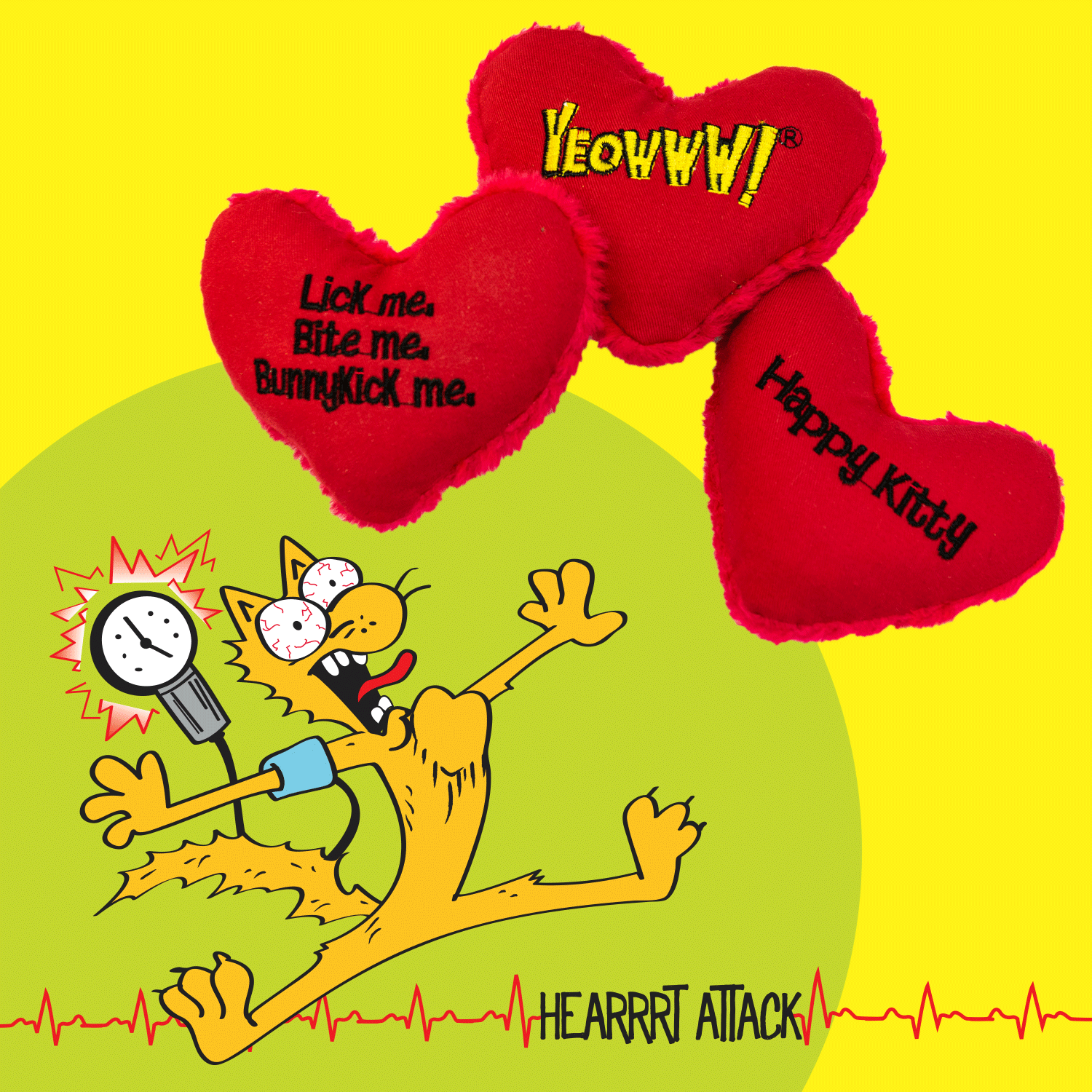 YEOWWW Hearrt Attack - Hillbilly House Panthers