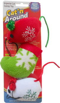 Imperial Cat Holiday Catnip Toy Trio - Hillbilly House Panthers