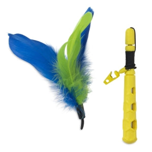 JW Flutter-ee Feathers Telescopic Cat Wand - Hillbilly House Panthers
