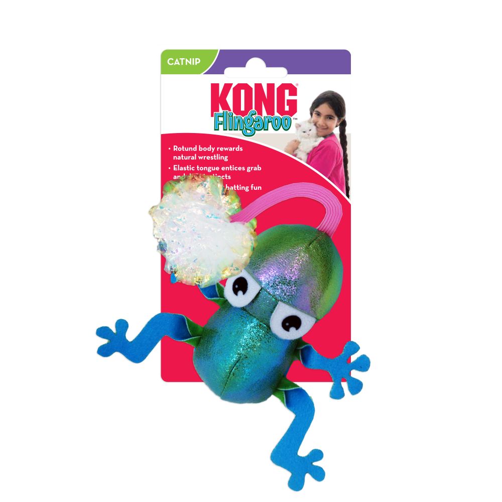 KONG Flingaroo Frog - Hillbilly House Panthers