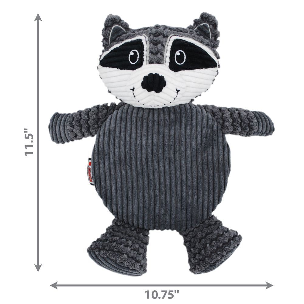 KONG Low Stuff Crackle Tummiez Raccoon Large - Hillbilly House Panthers