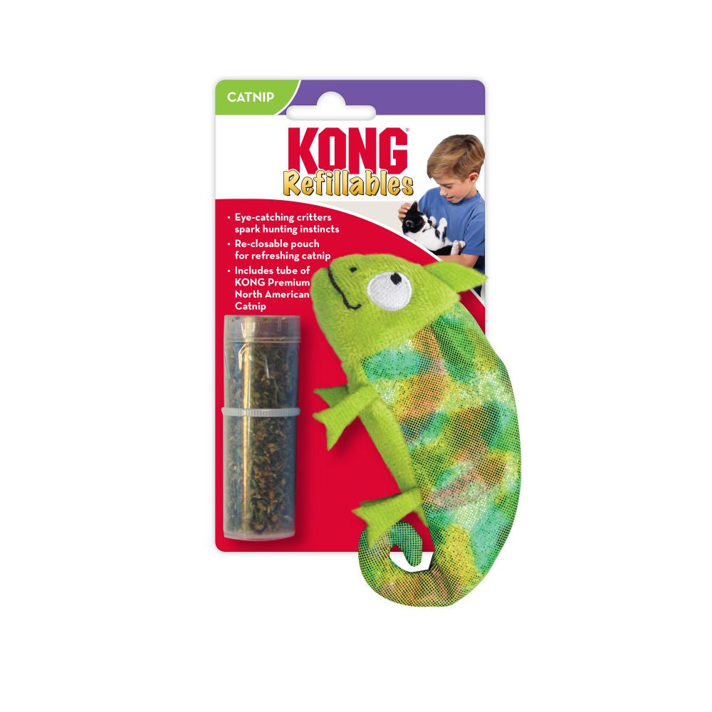 KONG Refillables Critters Chameleon - Hillbilly House Panthers