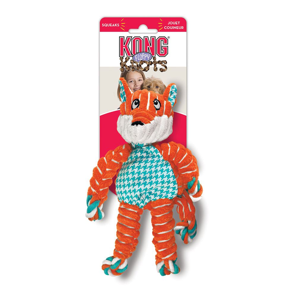 KONG Floppy Knots Fox Small/Medium - Hillbilly House Panthers