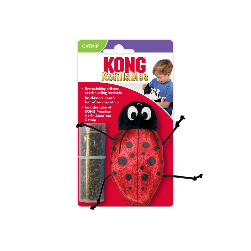 KONG Refillables Critters Lady Bug - Hillbilly House Panthers