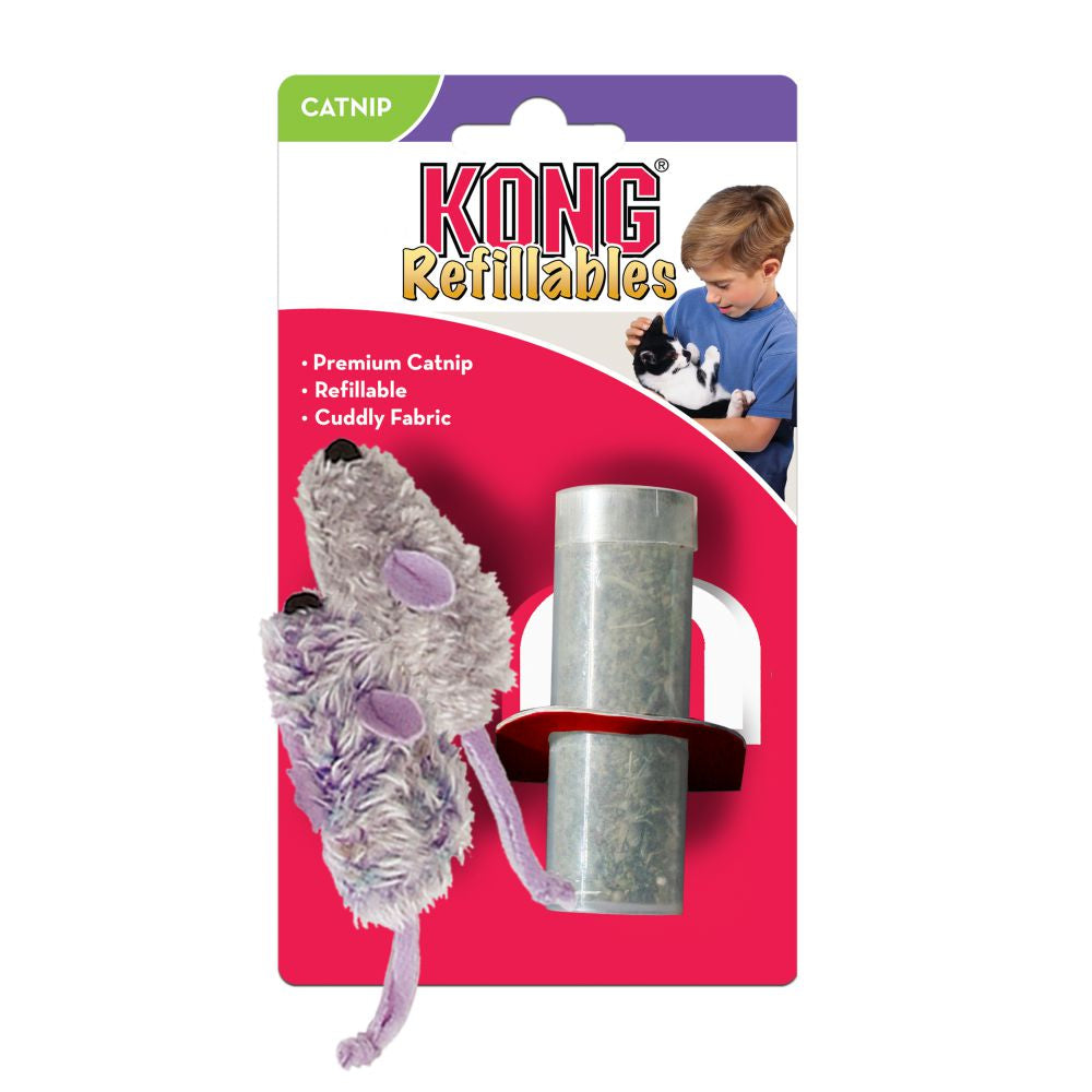 KONG Refillables Purple Mouse & Frosty Grey Mouse - Hillbilly House Panthers