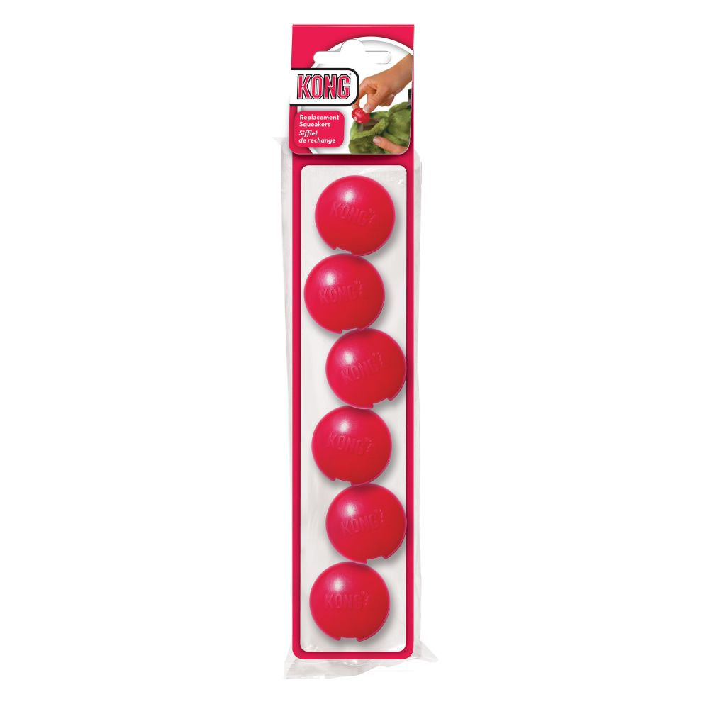 KONG Replacement Squeaker 6 Pack Small - Hillbilly House Panthers