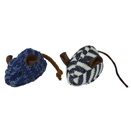 Our Pets Denim Blue Crew Mice - Hillbilly House Panthers