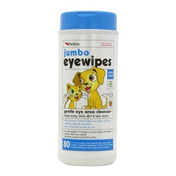 Petkin Jumbo Eye Wipes 80 Count - Hillbilly House Panthers