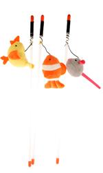 Petsport Kat Fishin' Teaser Assorted - Hillbilly House Panthers