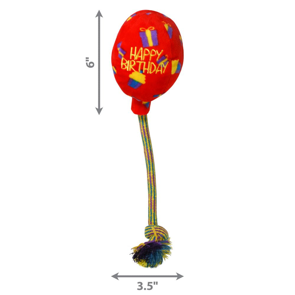 KONG Occasions Birthday Balloon Red Medium - Hillbilly House Panthers