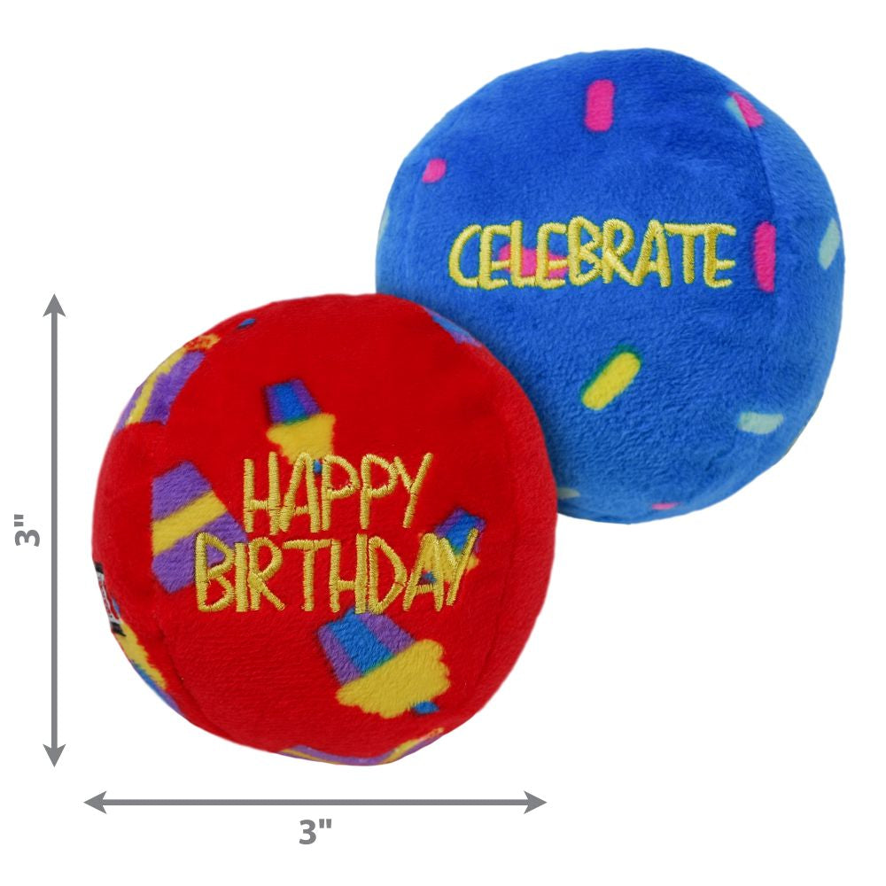 KONG Occasions Birthday Balls Medium - Hillbilly House Panthers