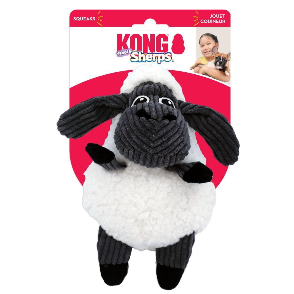 KONG Sherps Floofs Sheep Medium - Hillbilly House Panthers