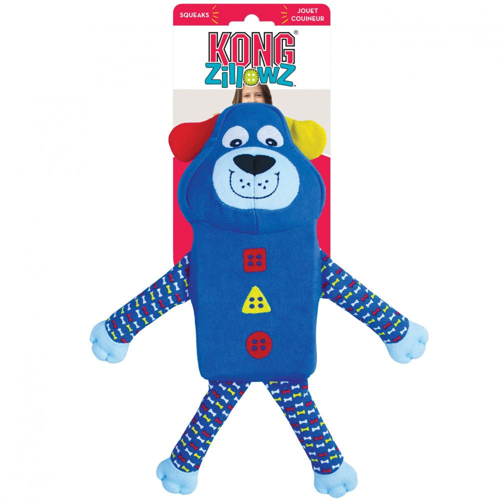 KONG Zillowz Dog Blue Small - Hillbilly House Panthers