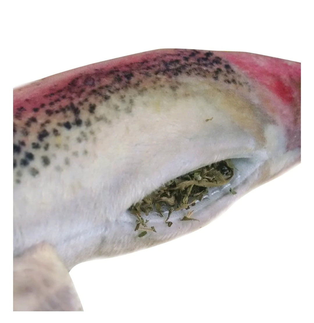 Meowijuana Get Smoked Refillable Fish - Hillbilly House Panthers