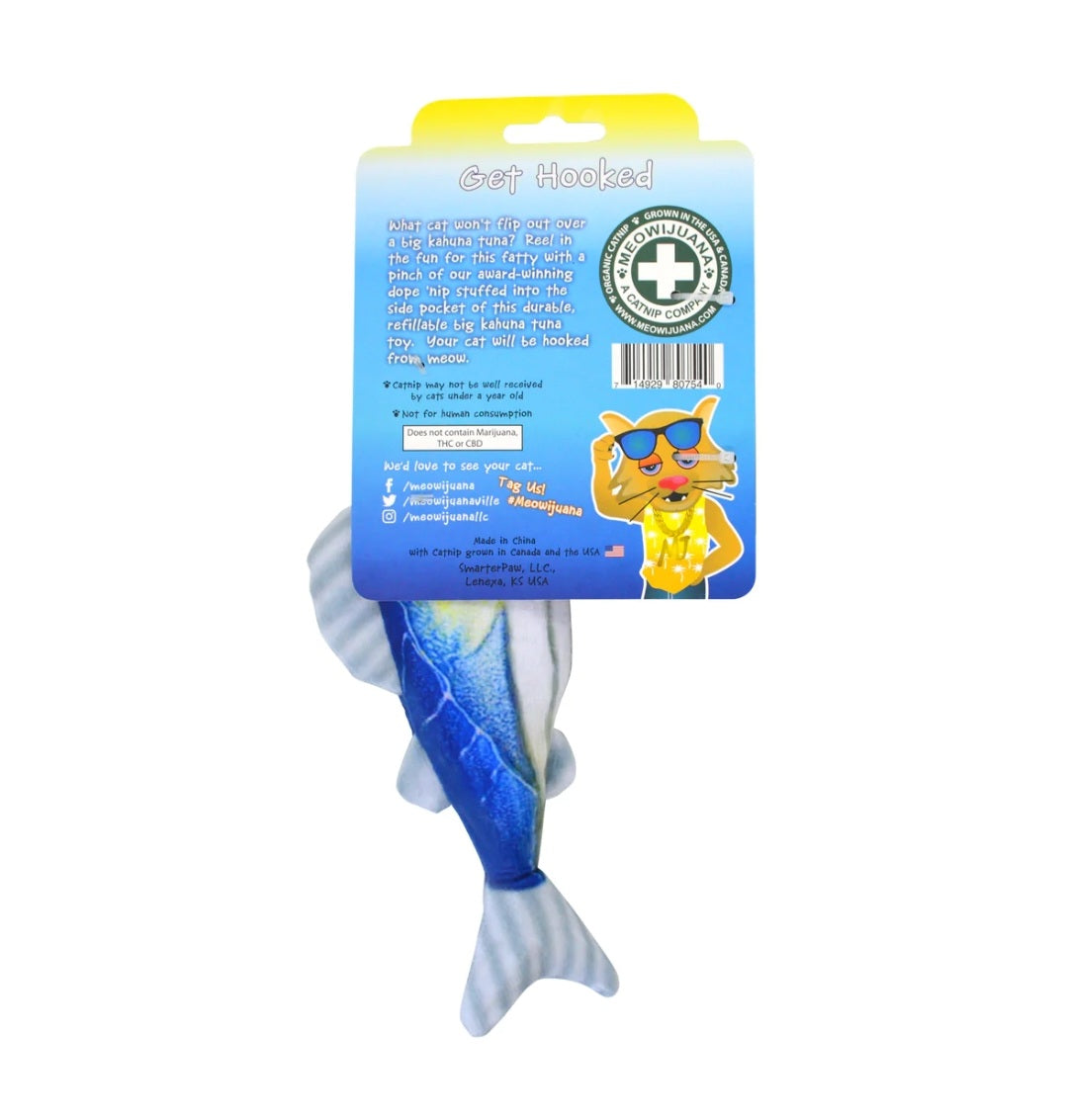 Meowijuana Get Hooked Big Kahuna Tuna - Hillbilly House Panthers