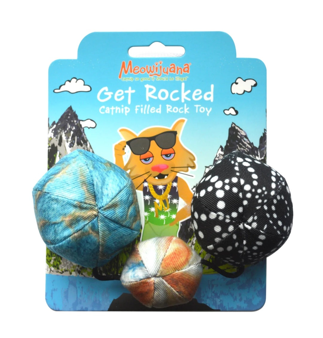 Meowijuana Get Rocked String of Stones - Hillbilly House Panthers