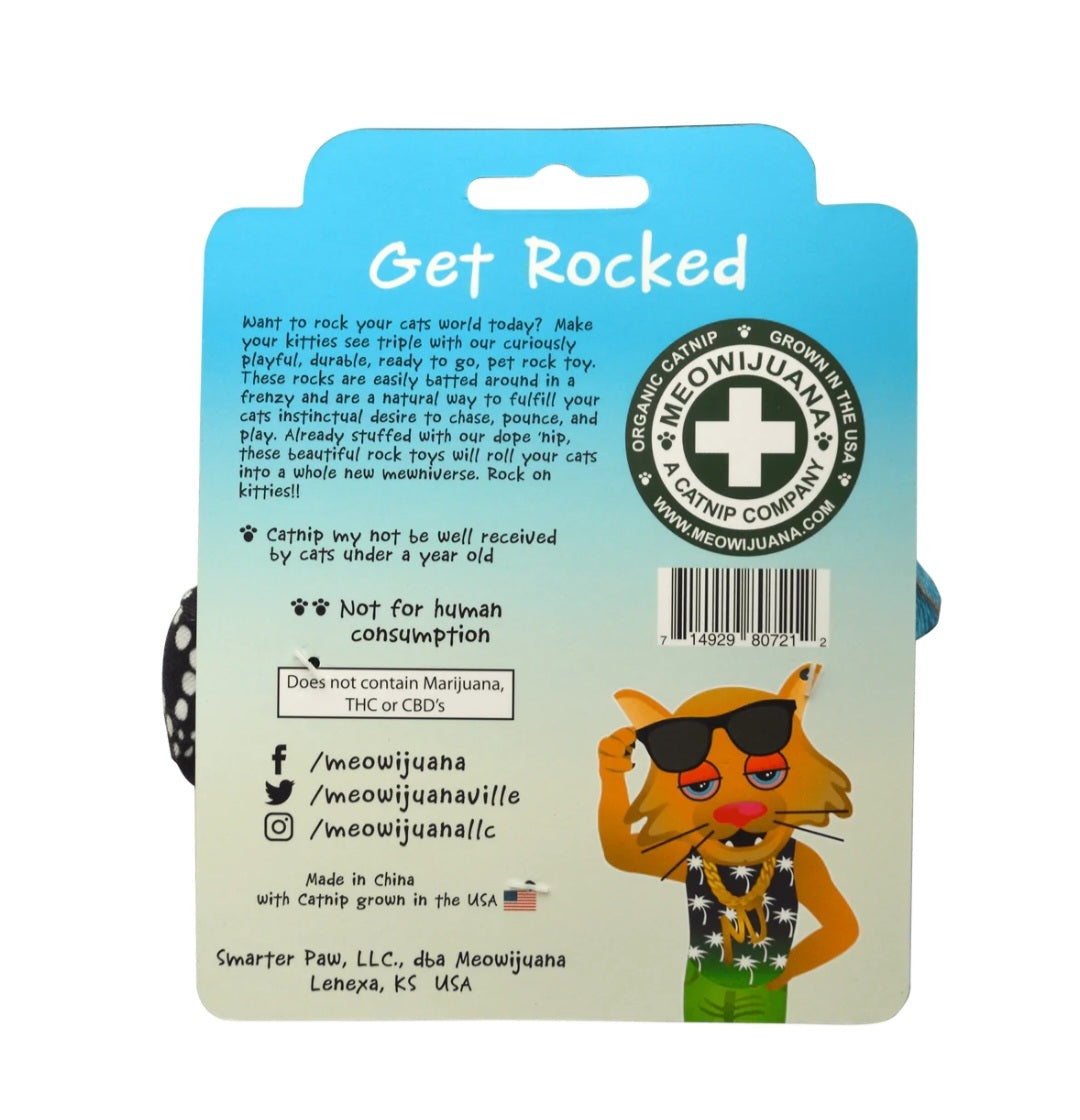 Meowijuana Get Rocked String of Stones - Hillbilly House Panthers