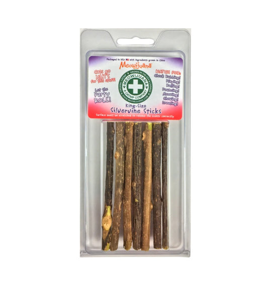 Meowijuana Silvervine Sticks 6 Pack - Hillbilly House Panthers